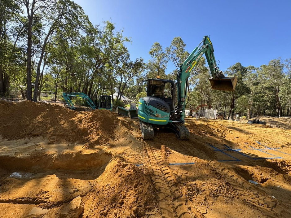 Property clearing on a bush block