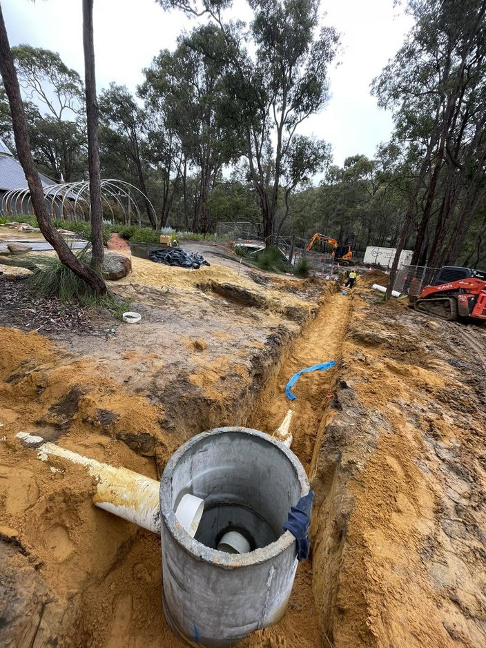 Stormwater drainage pit installation